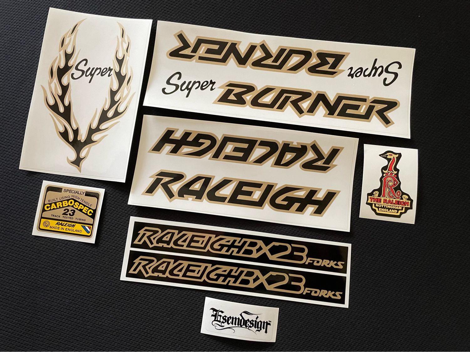 Mk1 83 Super Burner Decal Set