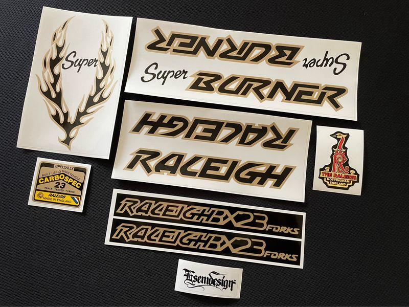 Mk1 83 Super Burner Decal Set