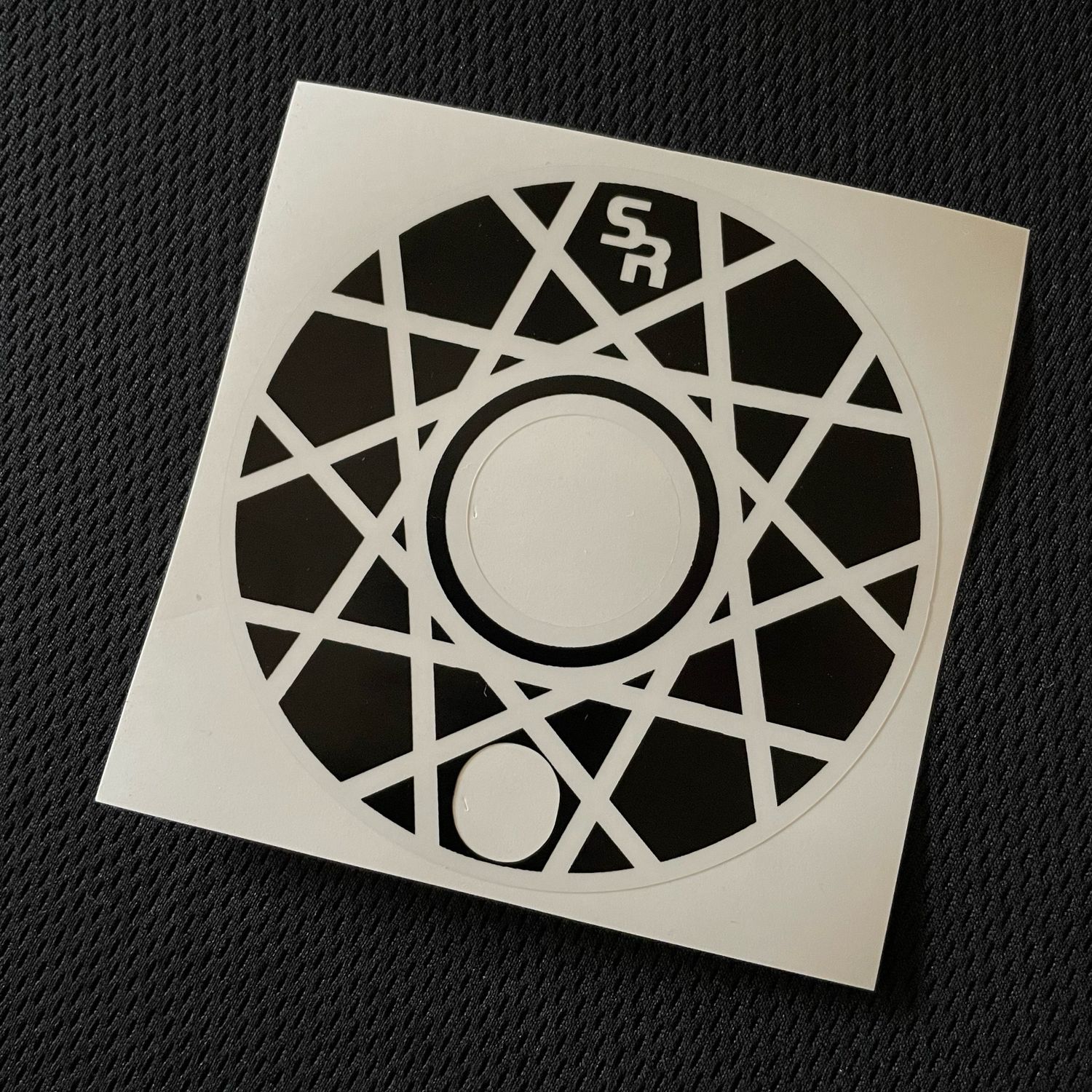 SR Chainring Decal 