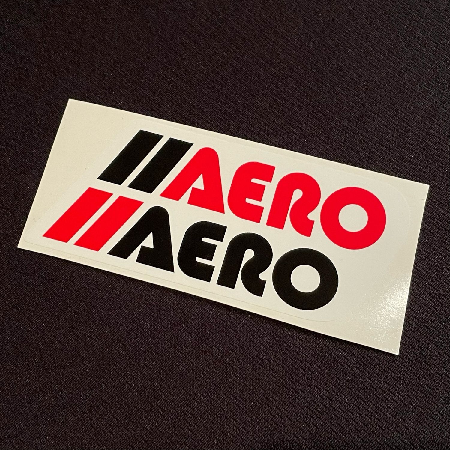 Aero Plate Decal 