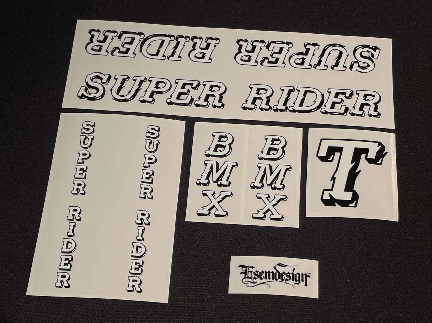 Super Rider Decal Set