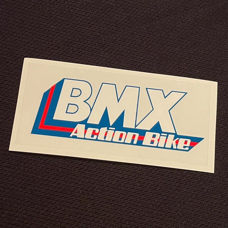BMX Action Bike Decal 