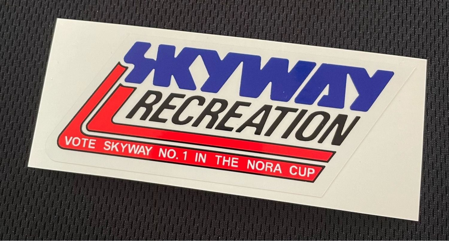 Skyway Recreation Nora Cup Decal