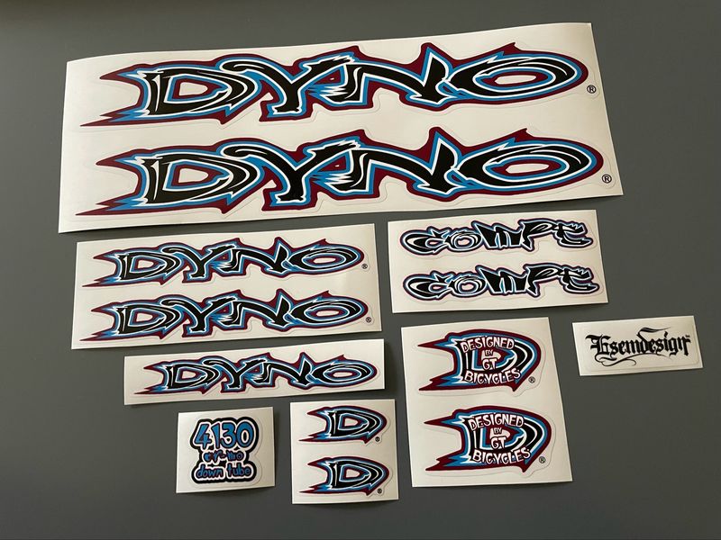 Dyno Compe 1999 Decal Set