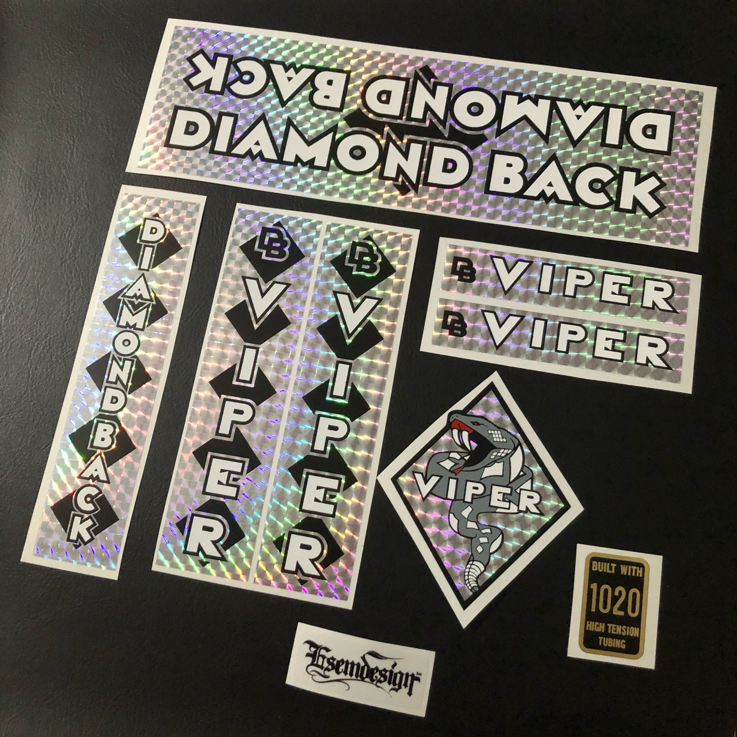 Diamond Back 1982 Viper Decal Set