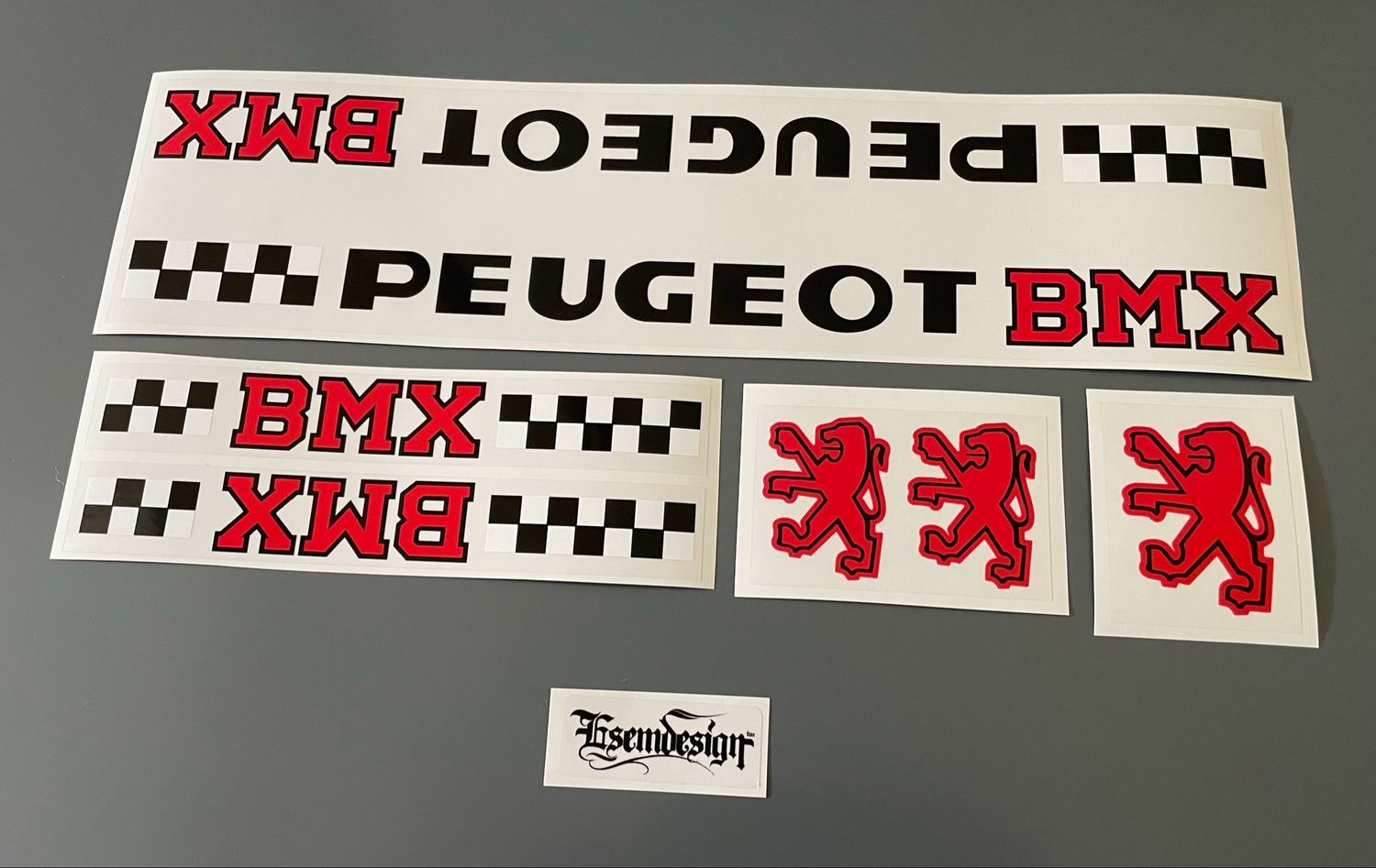 Peugeot 1984 CPX 301 Decal Set 