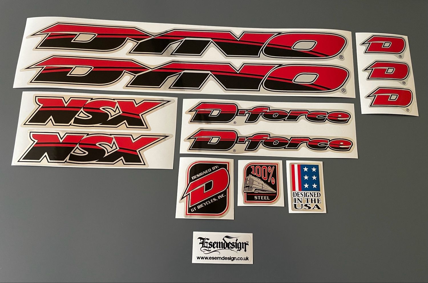 Dyno NSX 1998 Decal Set 