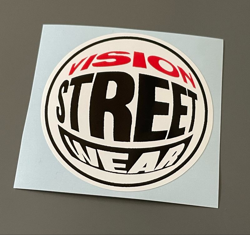 Vision Street Wear Fisheye Decal