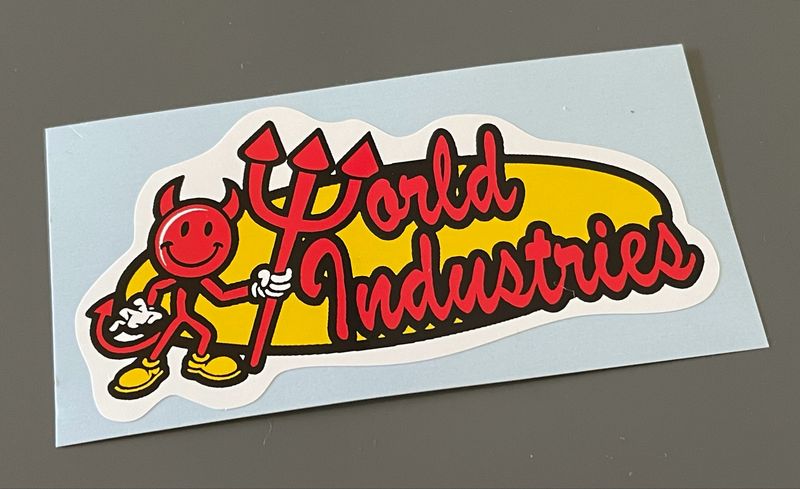 World Industries BMX Decal