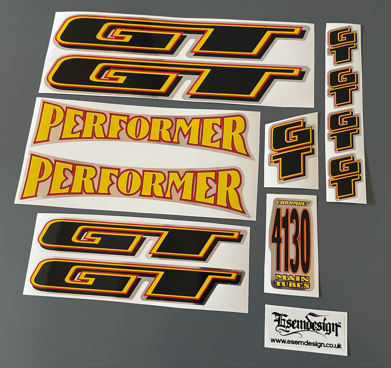 GT Performer 1995 Decal Set