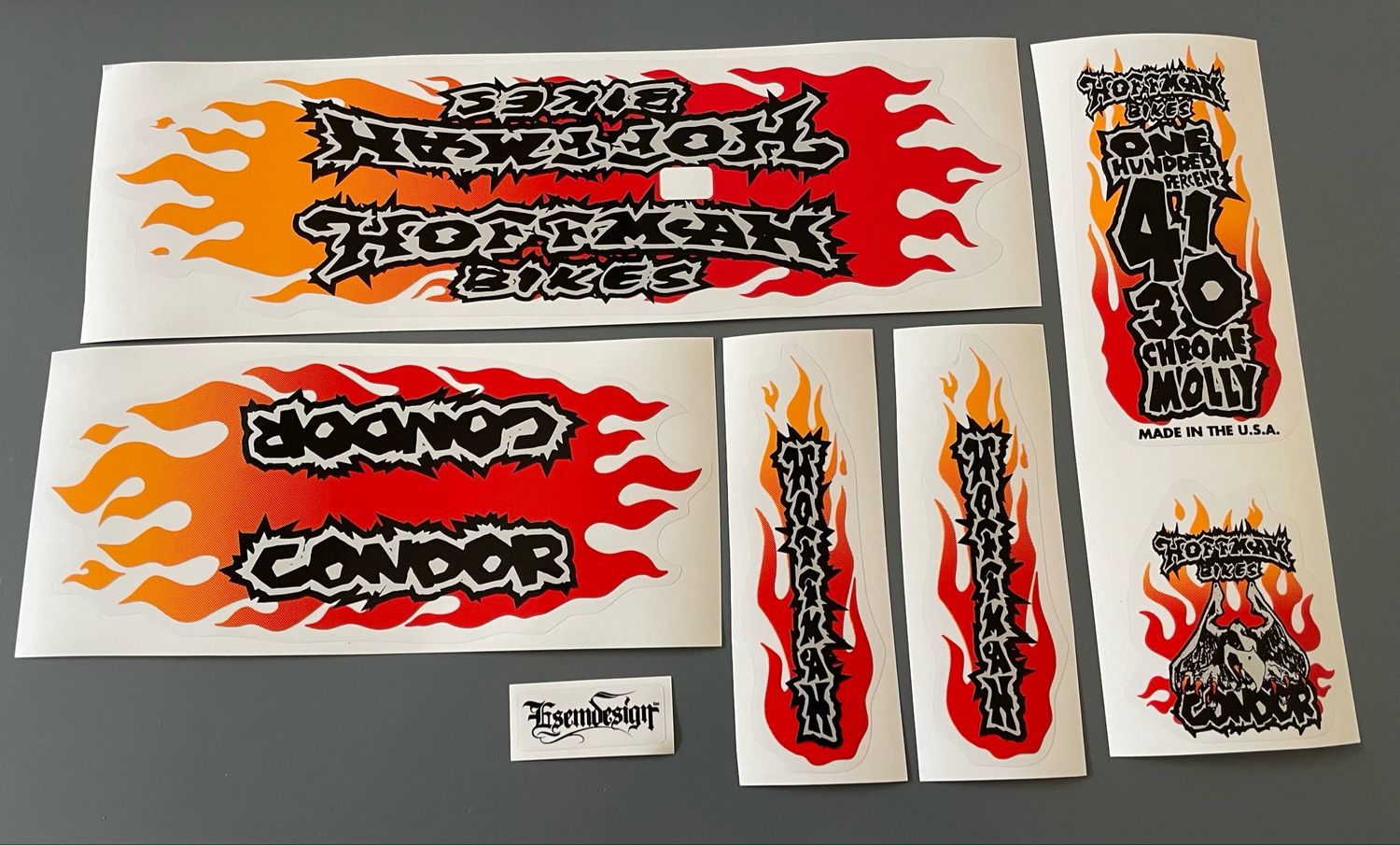 Hoffman Condor 1997 Decal Set Red 