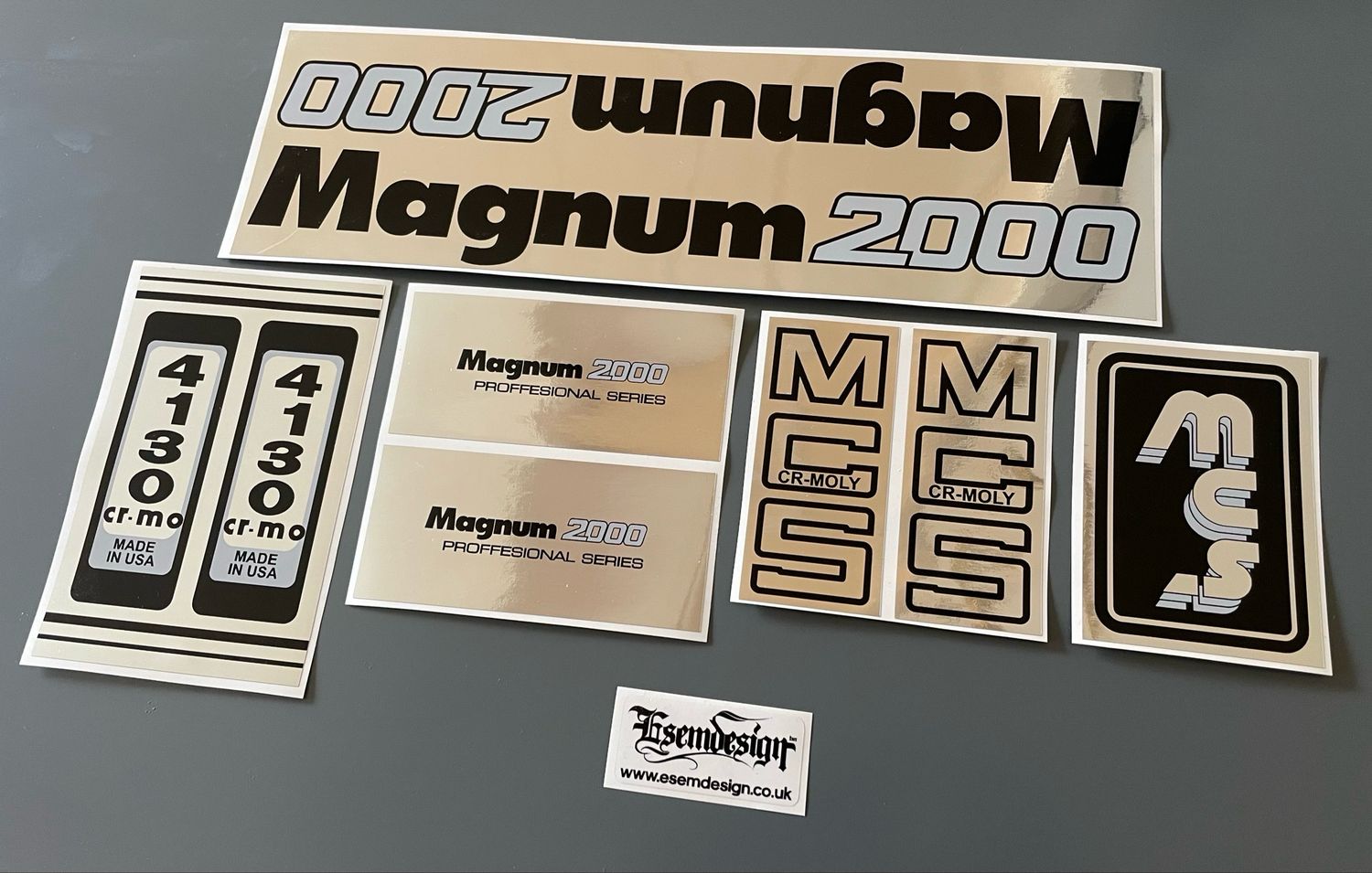 MCS Magnum 2000 Decal Set