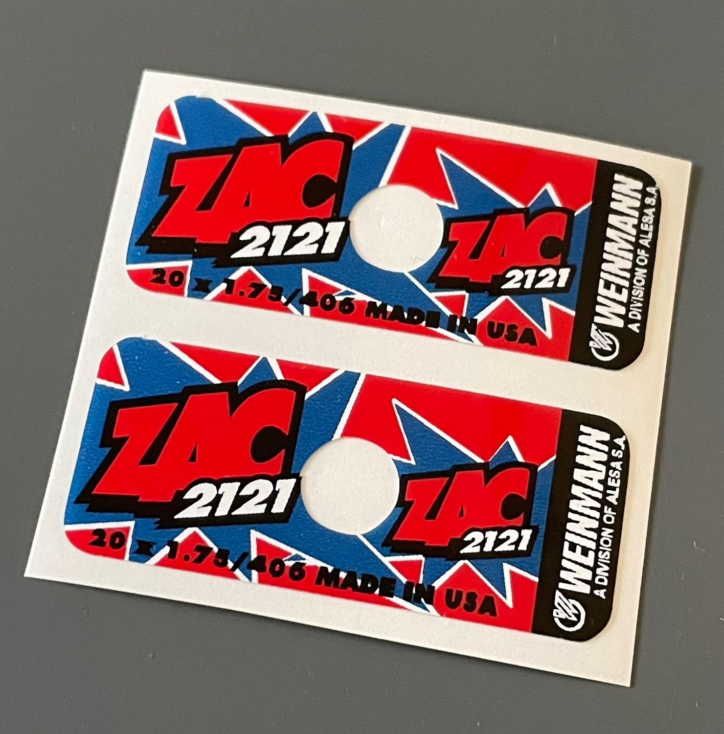 ZAC 2121 Rim Decals