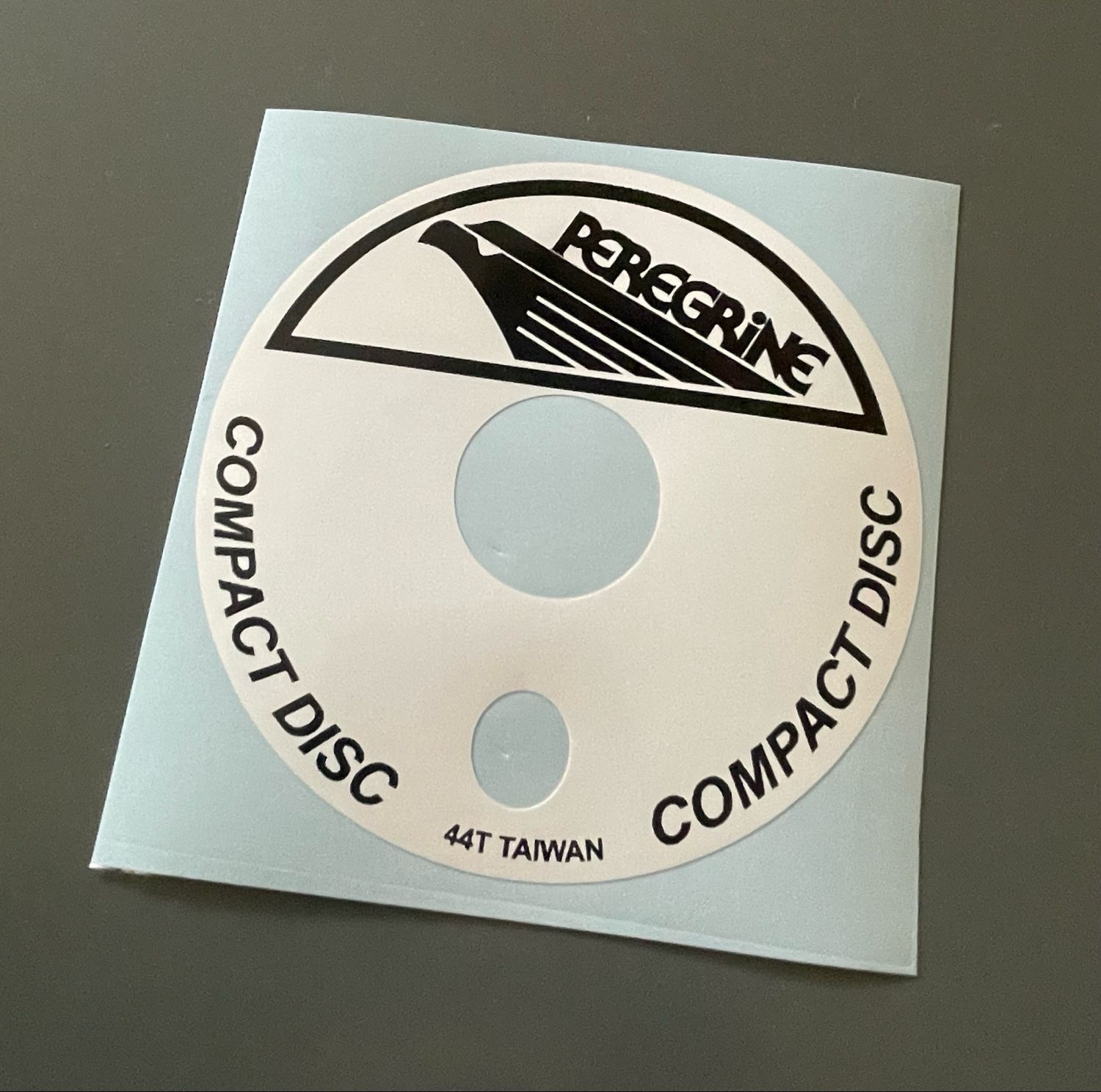 Peregrine Compact Disc Decal