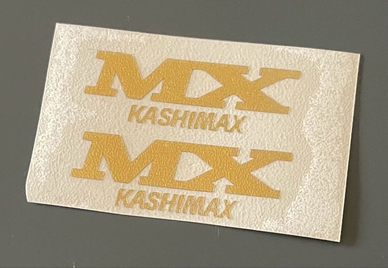 KASHIMAX MX Seat Decals