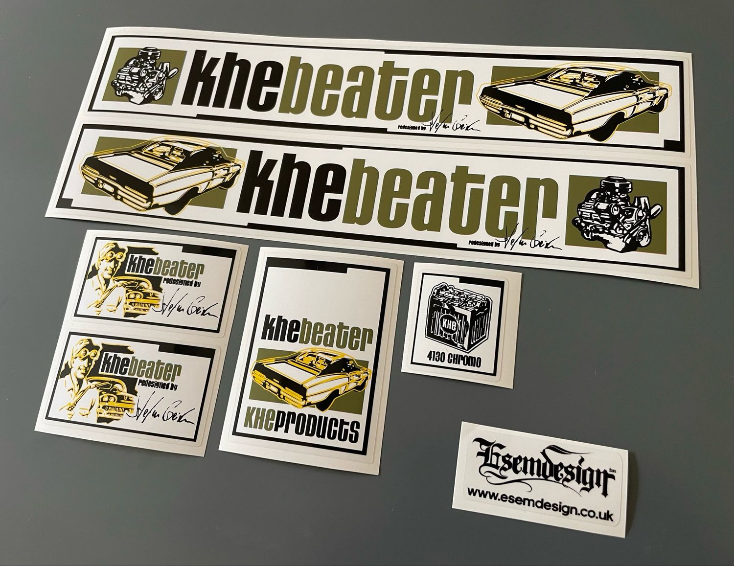 KHE Beater 1999 Decal Set