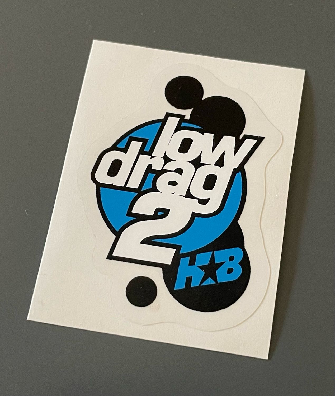 Hoffman Low Drag 2 Bar Decal