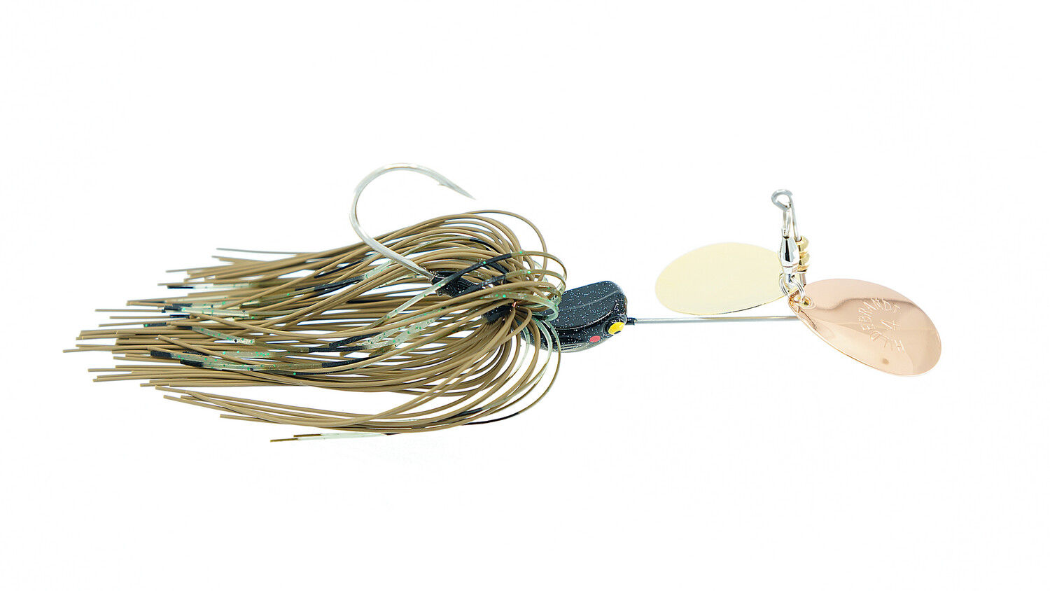DOUBLE-BUBBLE BELUGA SHORTIE' SPINNERBAIT, Select Color: Trixie