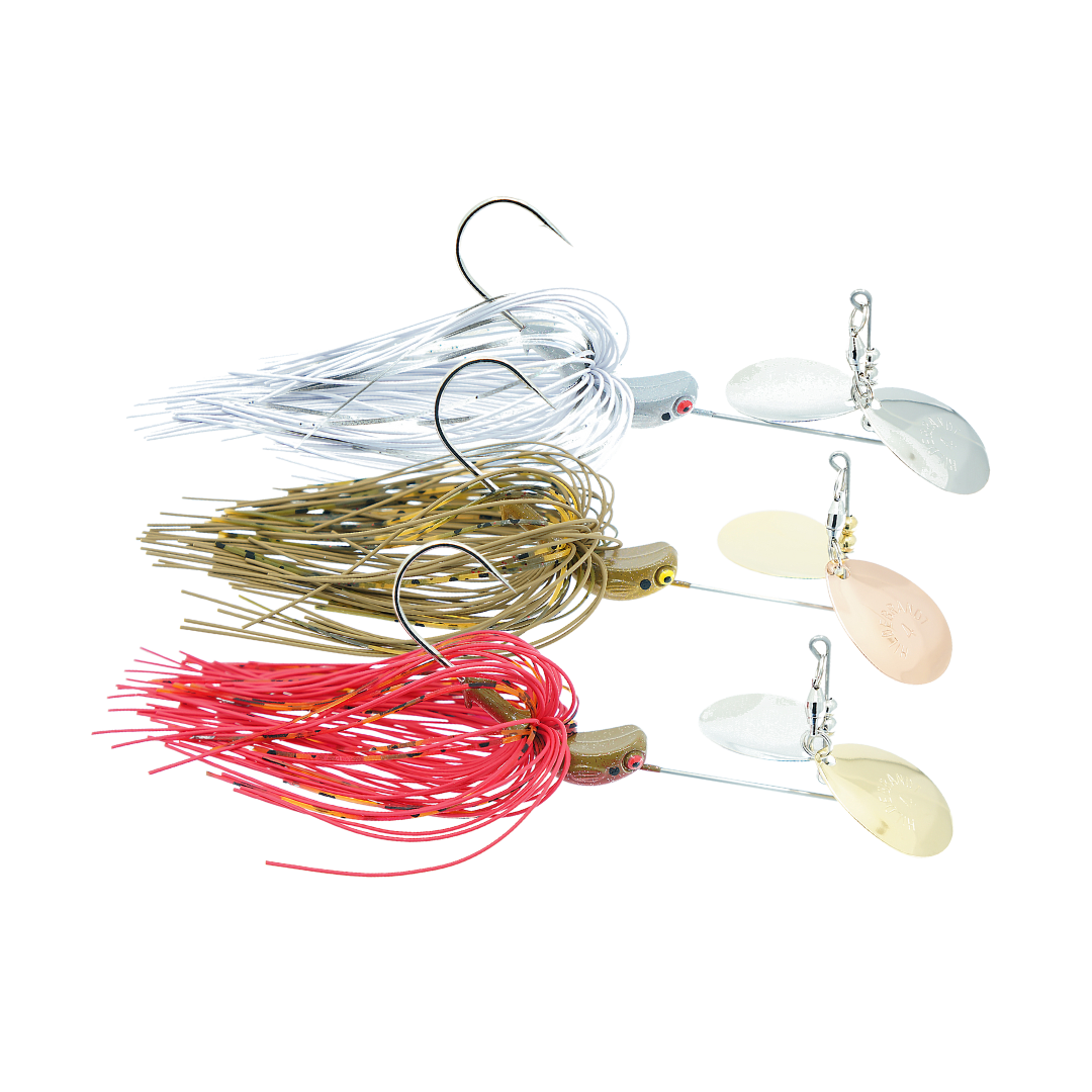 DOUBLE-BUBBLE BELUGA SHORTIE' SPINNERBAIT