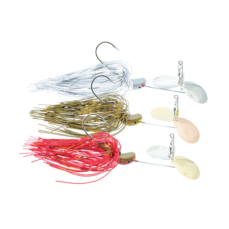 DOUBLE-BUBBLE BELUGA SHORTIE' SPINNERBAIT