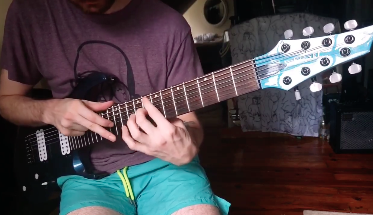 Quintuplet Fever for 8 String Tab and Notation pdf with Guitar Pro File