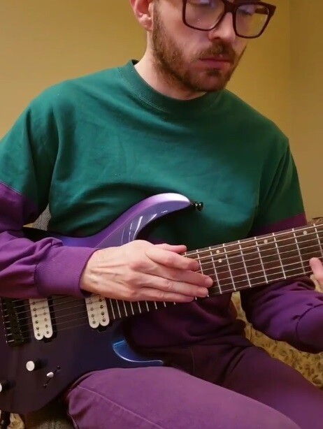 7 against 4 Tapping Etude tab, notation, and guitar pro files