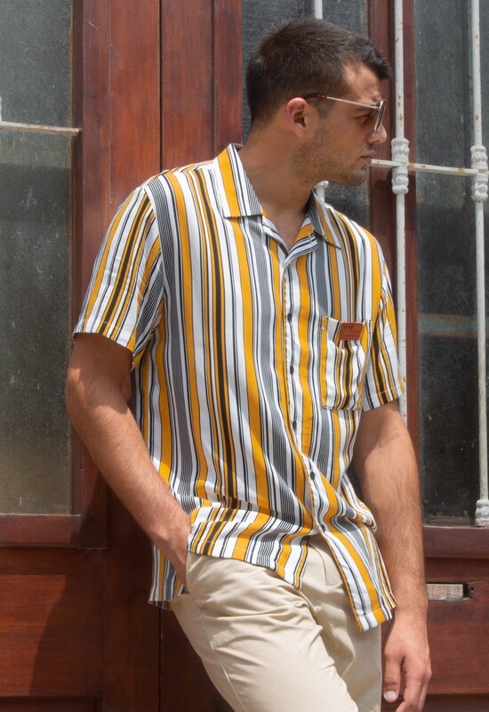 Camisa A Rayas Yellow