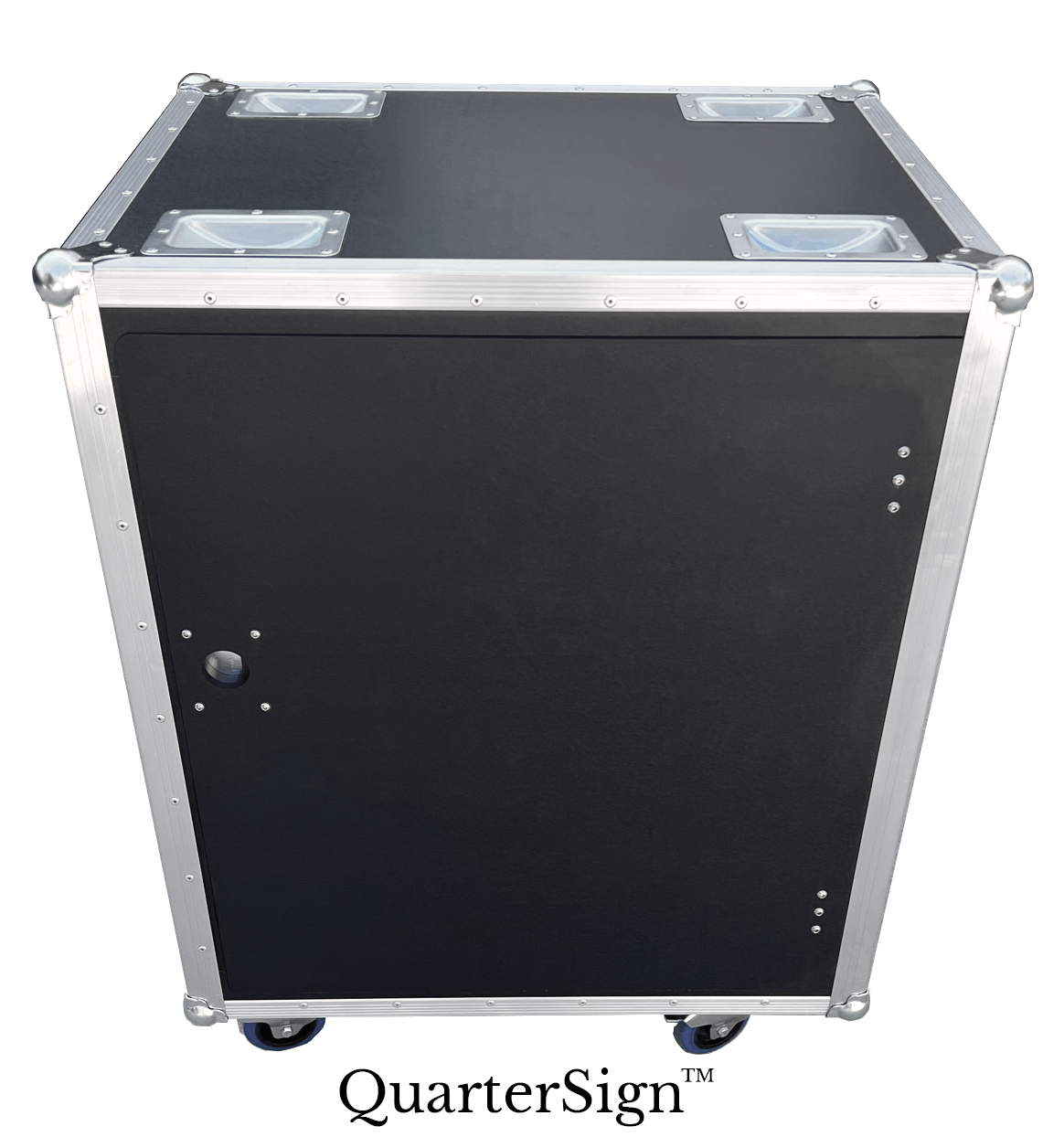 FLIGHT CASE - 24 X 30 8U SLAM RACK WITH DRAWERS - LOCAL PICKUP ONLY