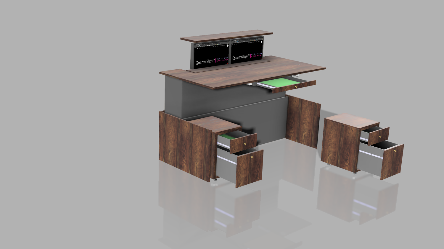 CUSTOM EXECUTIVE STANDING DESK