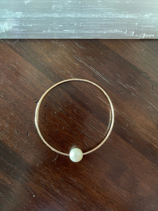 The OG Floating Pearl Bangle 