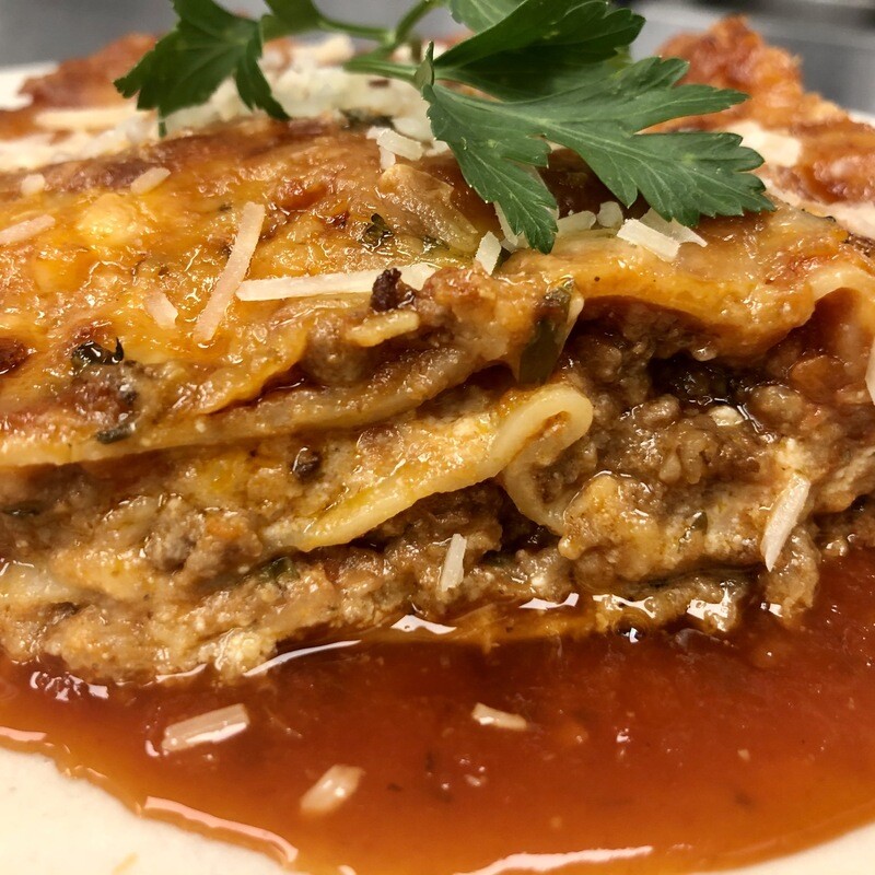 5 Cheese Meat Lasagna 