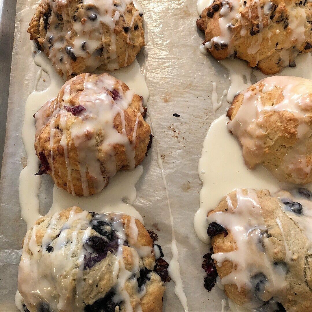 Spiced Apple Scone