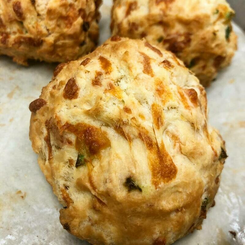2 Dozen Mini Jalapeno Scones