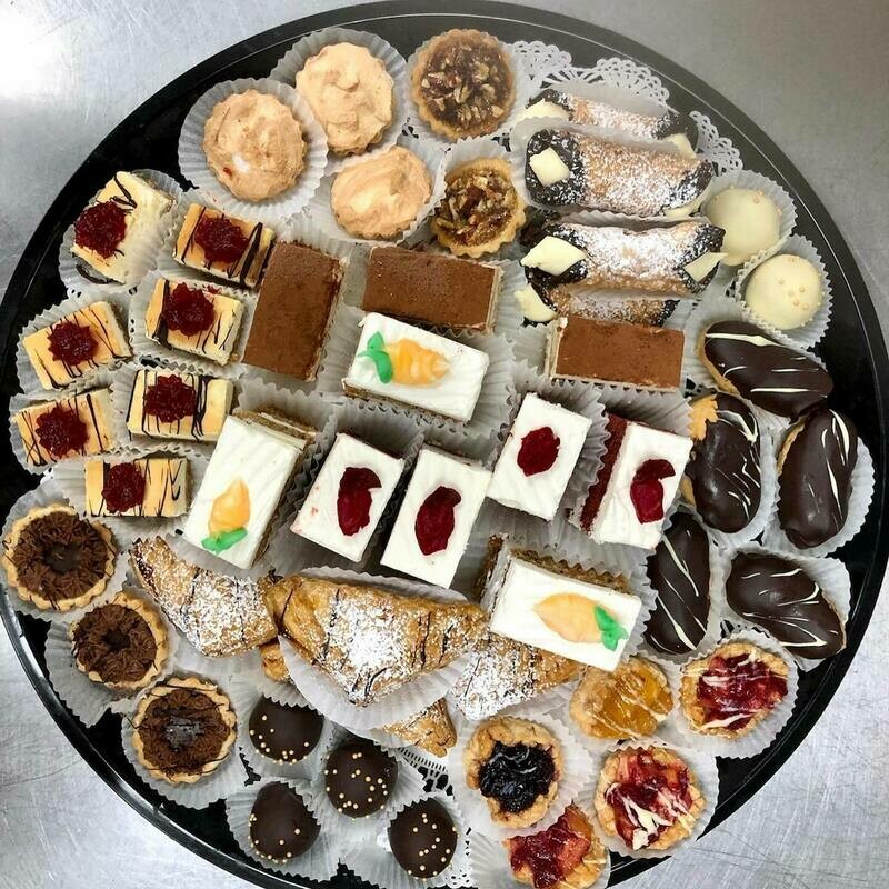 Large Assorted Mini Pastry Platter (6 Dozen)