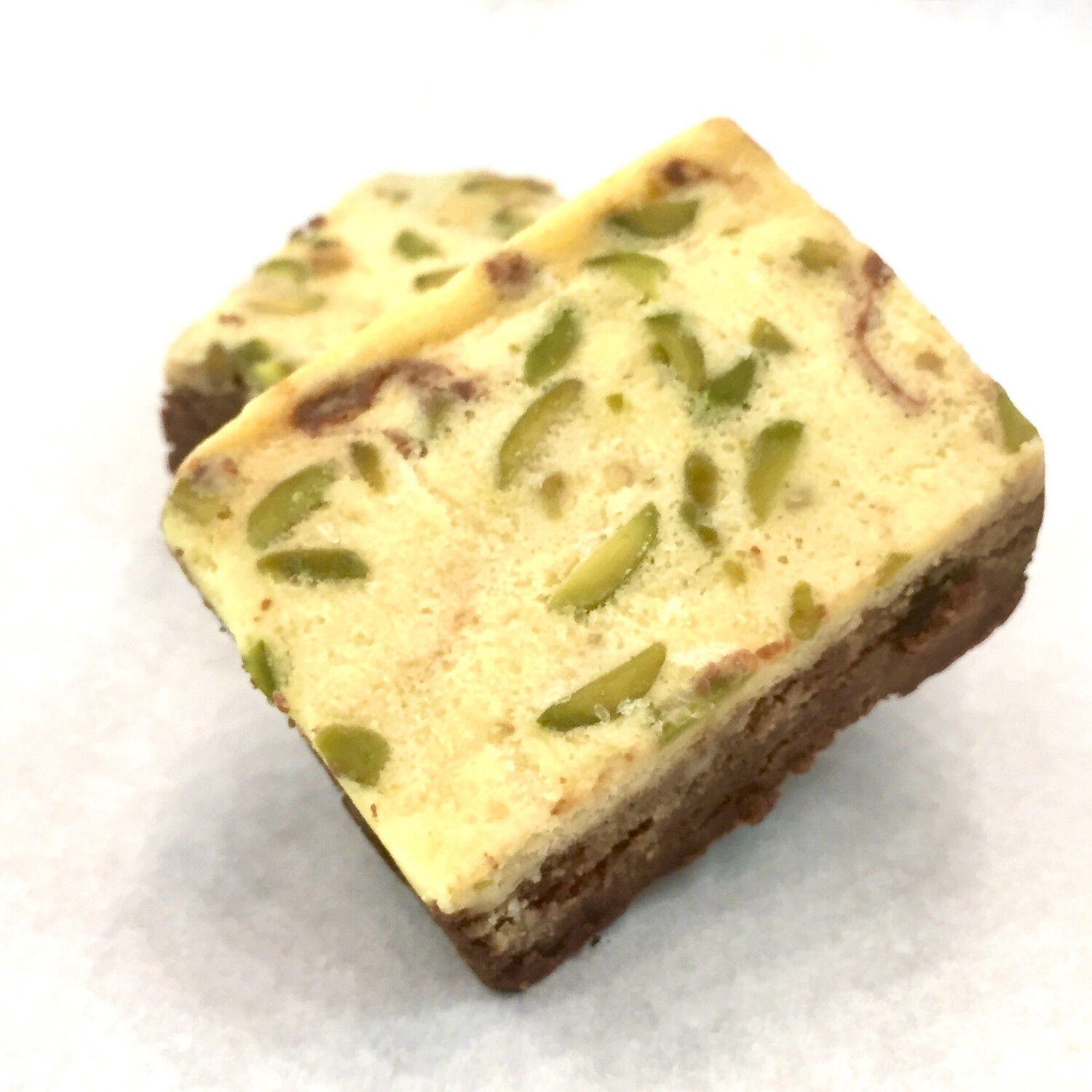 Pistachio Cheesecake Brownie