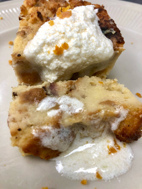Cheff&#39;n-At-Home: Sweet Bread Pudding 