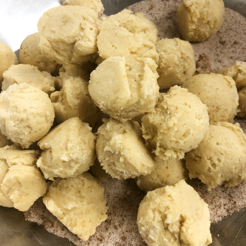 Snickerdoodle Cookie Scoops