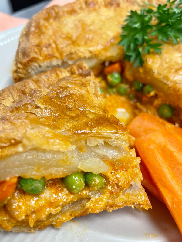 Buffalo Chicken Pot Pie