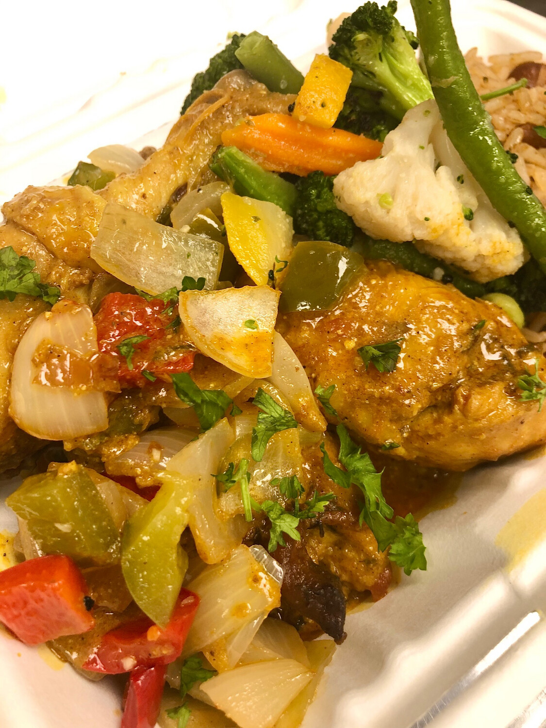 Braised Coconut Curry Chicken