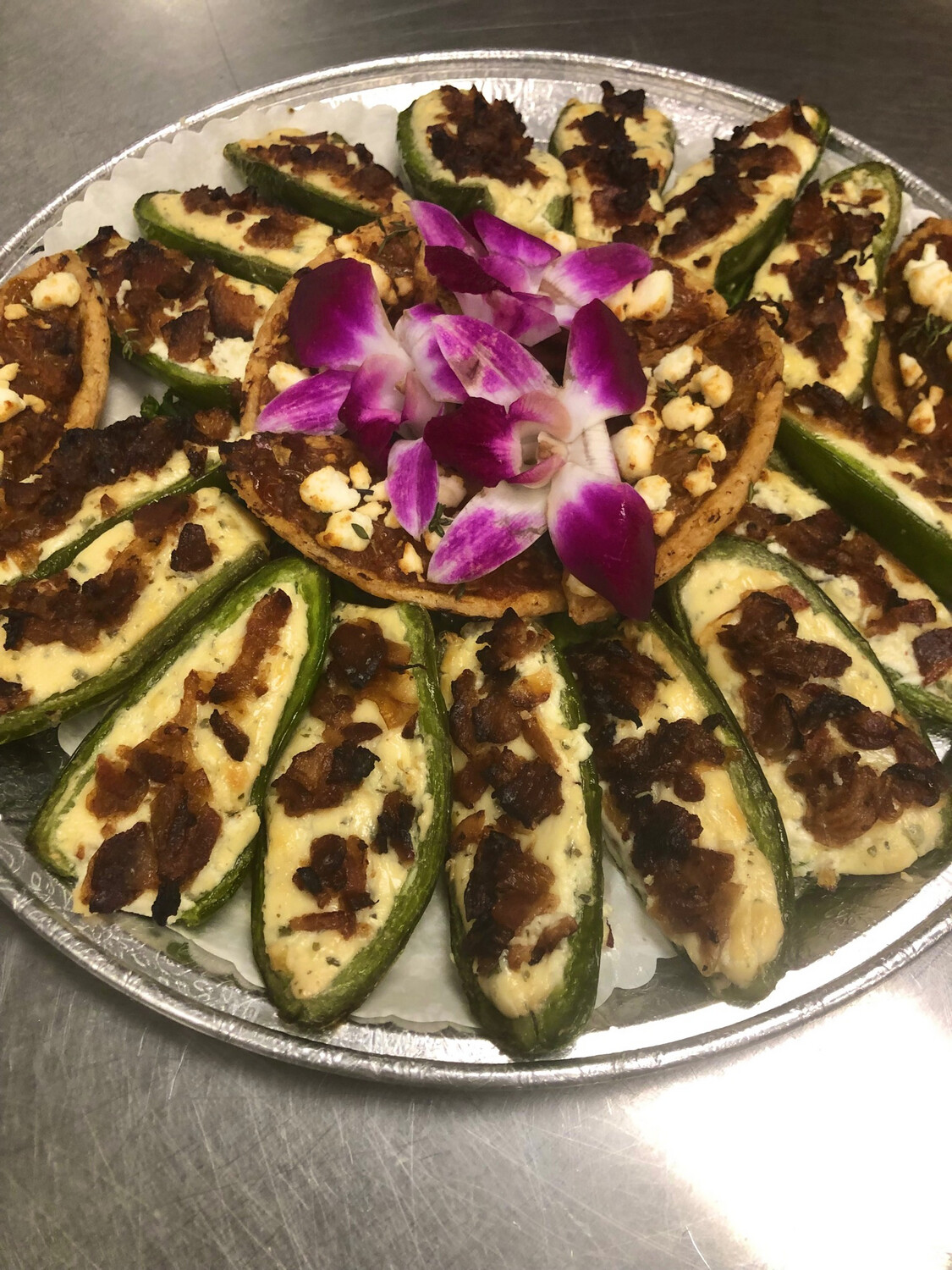 Stuffed Jalapeno W/ Bacon (2 doz.)
