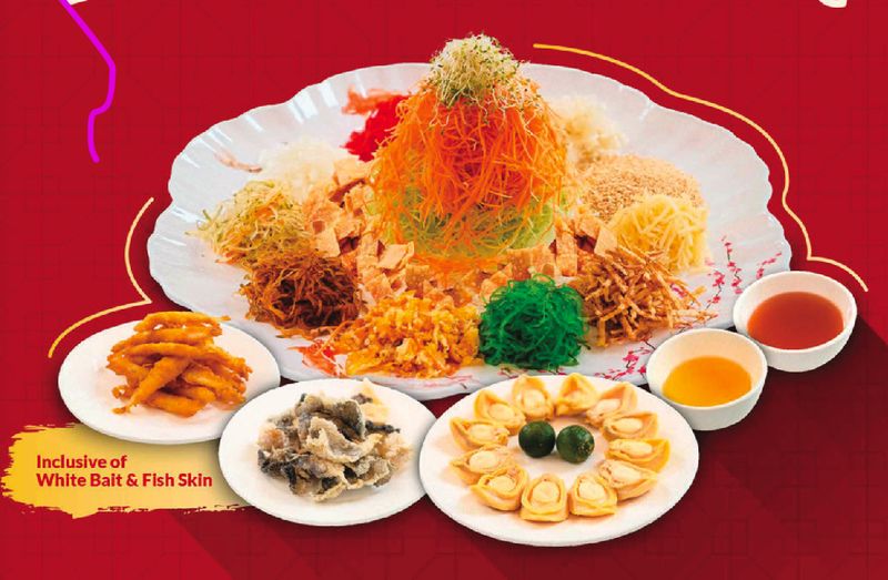 Legendary abalone yu sheng (Large) 12 Abalone 发财鲍鱼捞起 (大-12 鲍鱼）