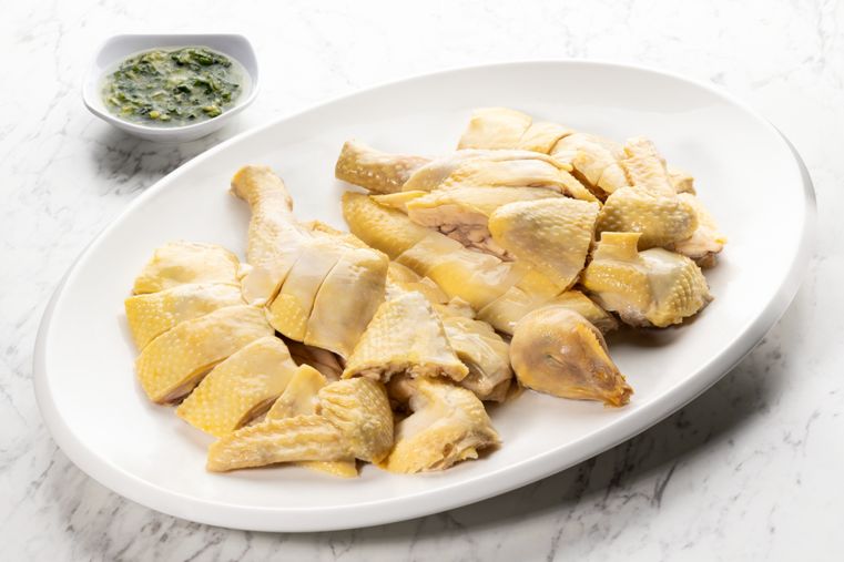 Poached Chicken 芙蓉香妃雞