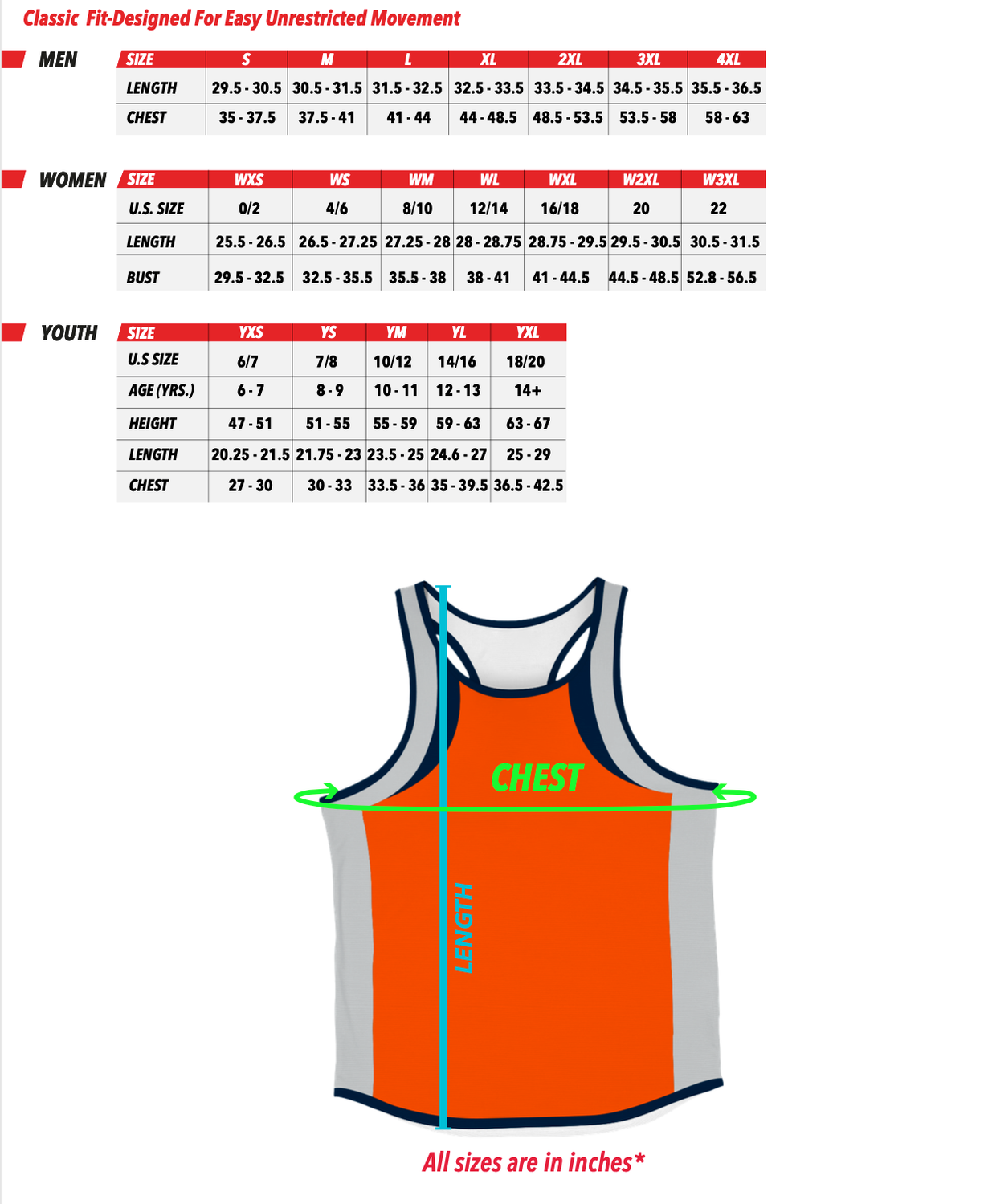 Heartfelt Running Singlet - with customised text