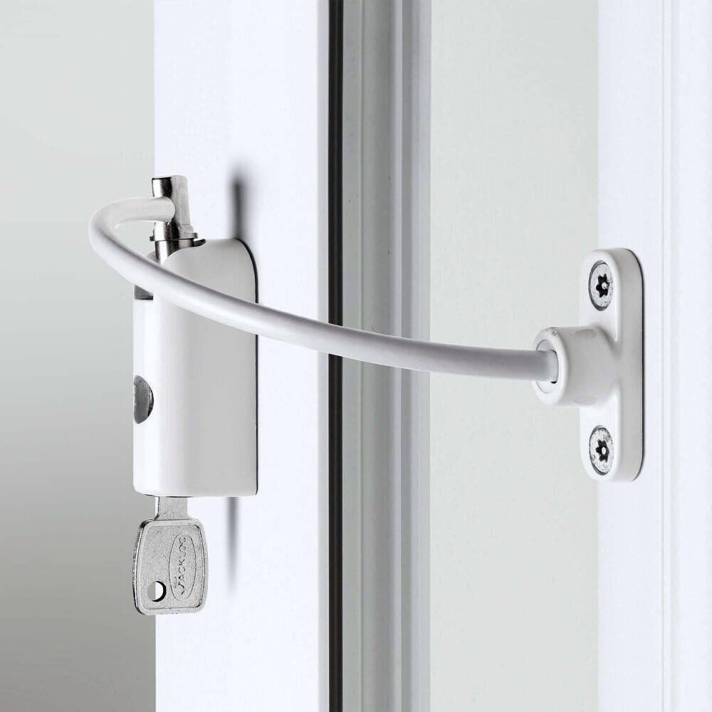 Jackloc Pro-2 Key-Locking Window Restrictor