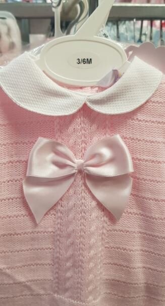 Pink 2 piece spanish bow set