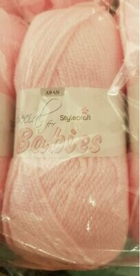 Stylecraft aran knit specially for babies 100g balls of wool