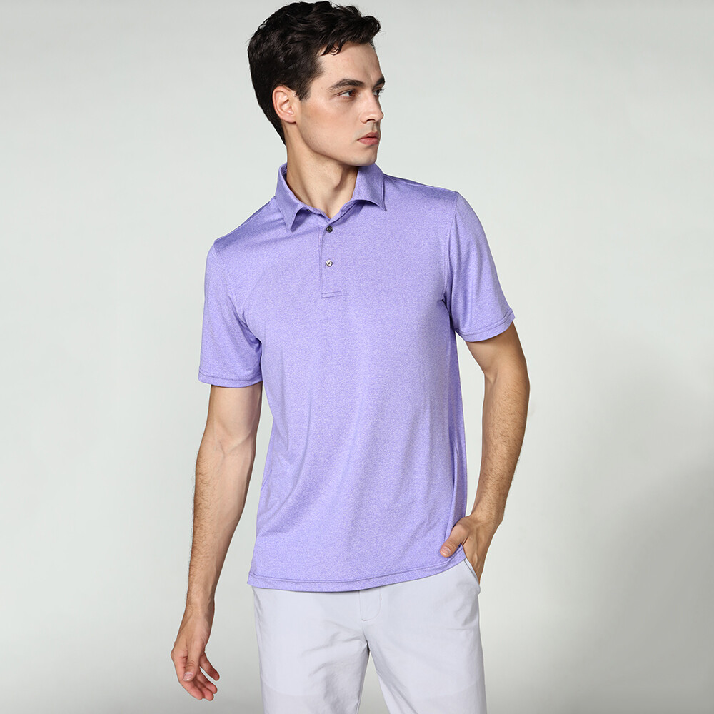 Polo Shirt JUDA SPORTS - Heather Purple Color