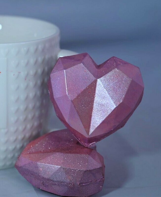 Hot Chocolate Heart Bombs x 2