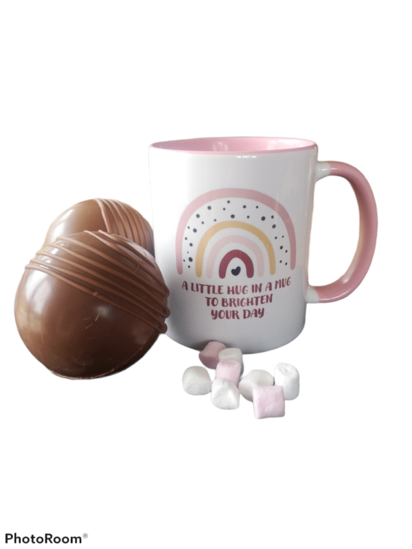 Luxury Hot Chocolate Bombs with Mug