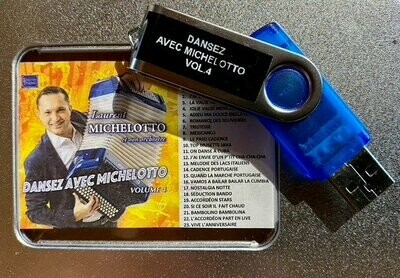 Laurent MICHELOTTO Volume 4 - Cle USB (Nouveau)